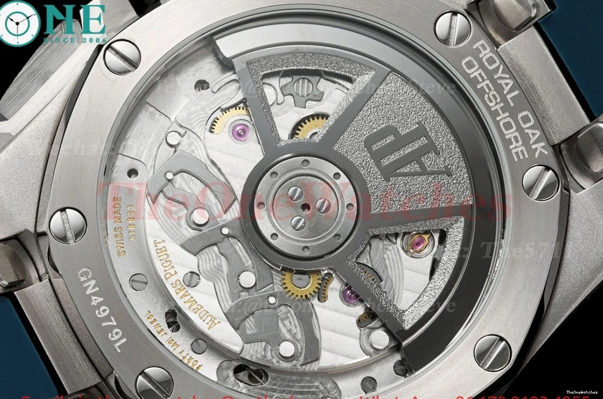 SS Oak Offshore 26420 Royal Wht APPF Blue A4401 RU 43mm 0331